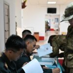 Первое голосование — в казарме