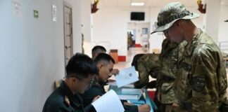 Первое голосование — в казарме