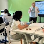В Астане открыли школьную лабораторию для проектов по водосбережению