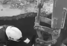 В Караганде спасли рабочего, который чуть не утонул в котловане