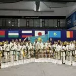 Сияющая россыпь у молодых карагандинцев, занимающихся карате-кекусинкай
