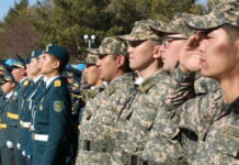 В Караганде молодые солдаты принесут военную присягу