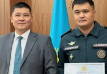 Балхашские спасатели получили награды за профессионализм и добросовестную службу