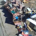 В Темиртау жители выбрасывают крупногабаритный мусор в контейнеры для ТБО