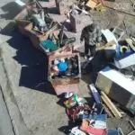 В Темиртау жители выбрасывают крупногабаритный мусор в контейнеры для ТБО