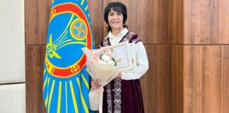 Береке Жарылғапова из Сарани заняла третье место на республиканском конкурсе «Жарнама — тіл тазалығының көрінісі»
