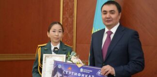 В Караганде военнослужащие соревновались в знании казахского эпоса
